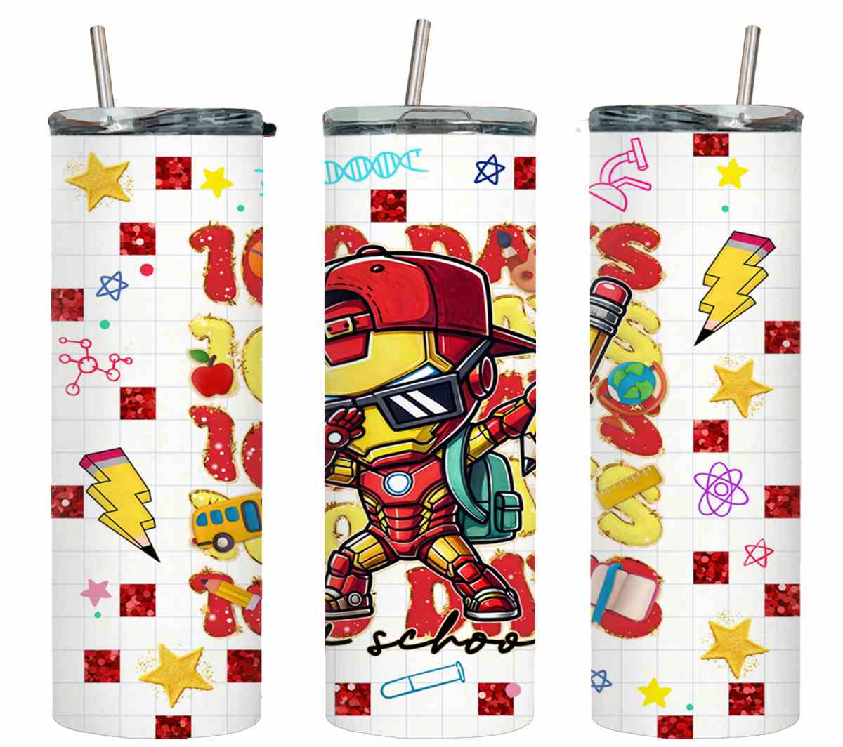 100 Days of School Iron Man-8775